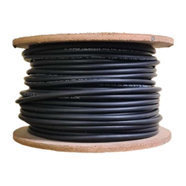 4mm Solar DC Cable/Black x 50mtr Drum