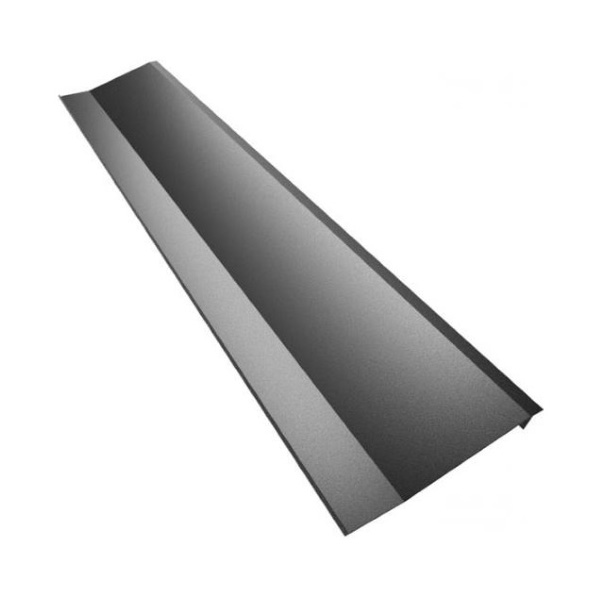 GSE UNIVERSAL TOP CENTER FLASHING - BLACK L 1500 MM