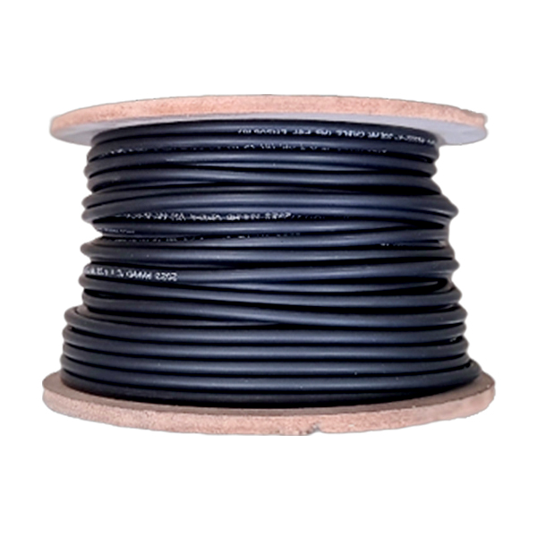 10mm Solar Ph Cable/Black X 100mtrs